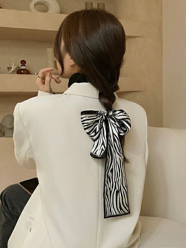 斑马纹发带Zebra Headband