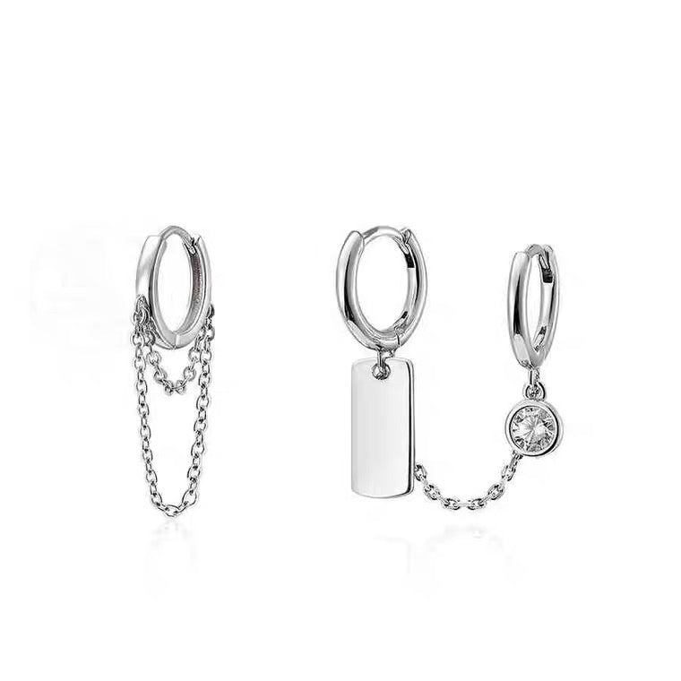 Unmatched Huggie Earrings