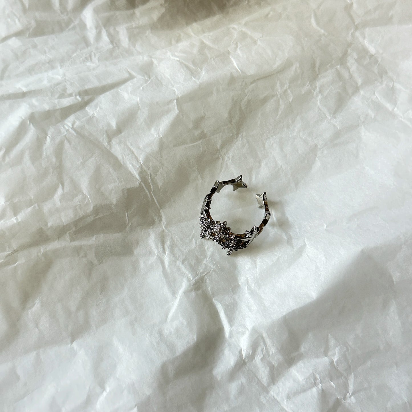 Silver Pentagram Ring