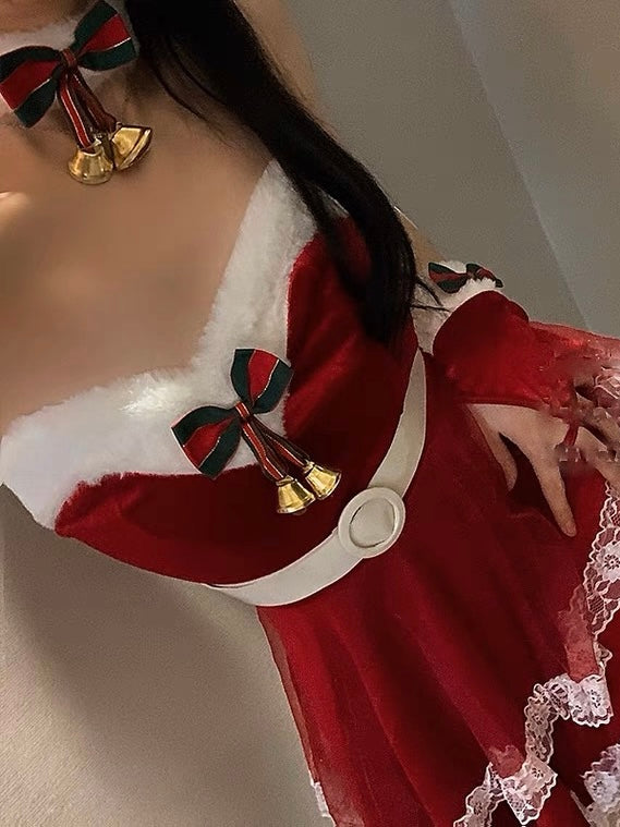 圣诞礼物甜心套装圣诞礼服