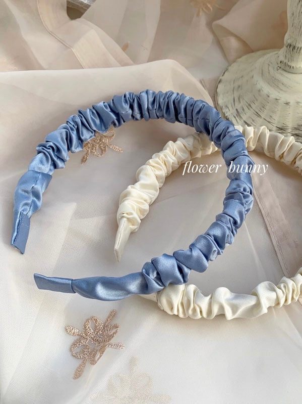 Pleated Velvet Headband