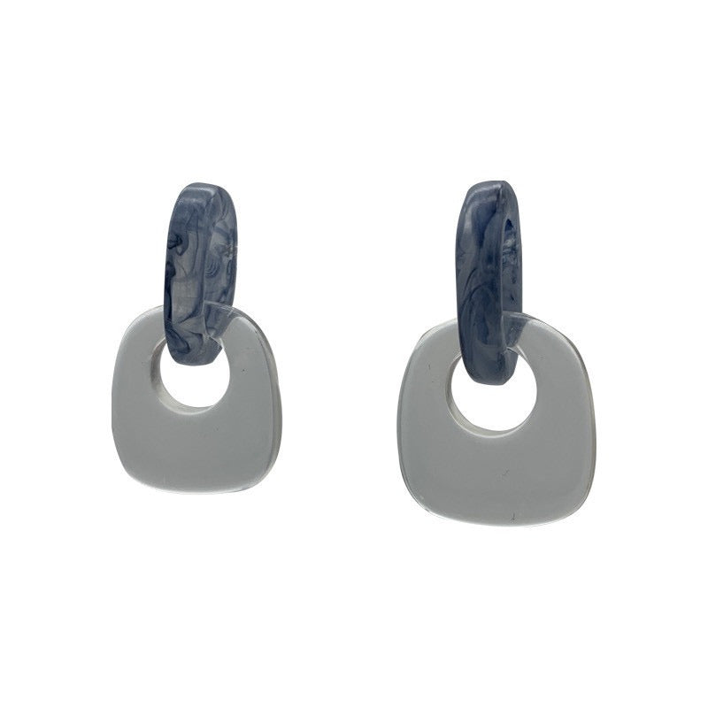 Transparent Stud Earrings