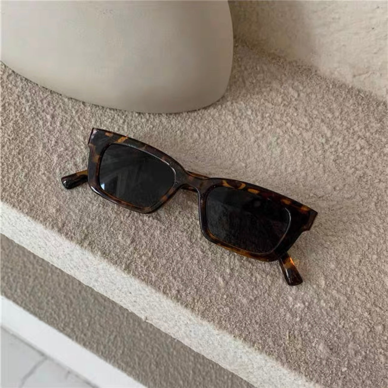 Amber Square Sunglasses