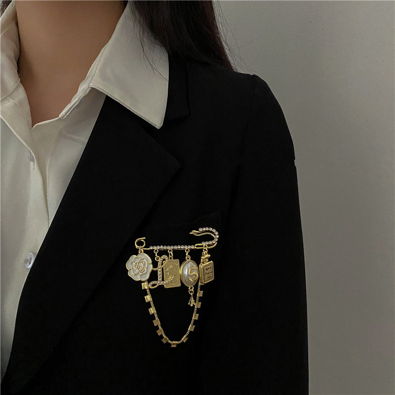 Gold Plated Brooch