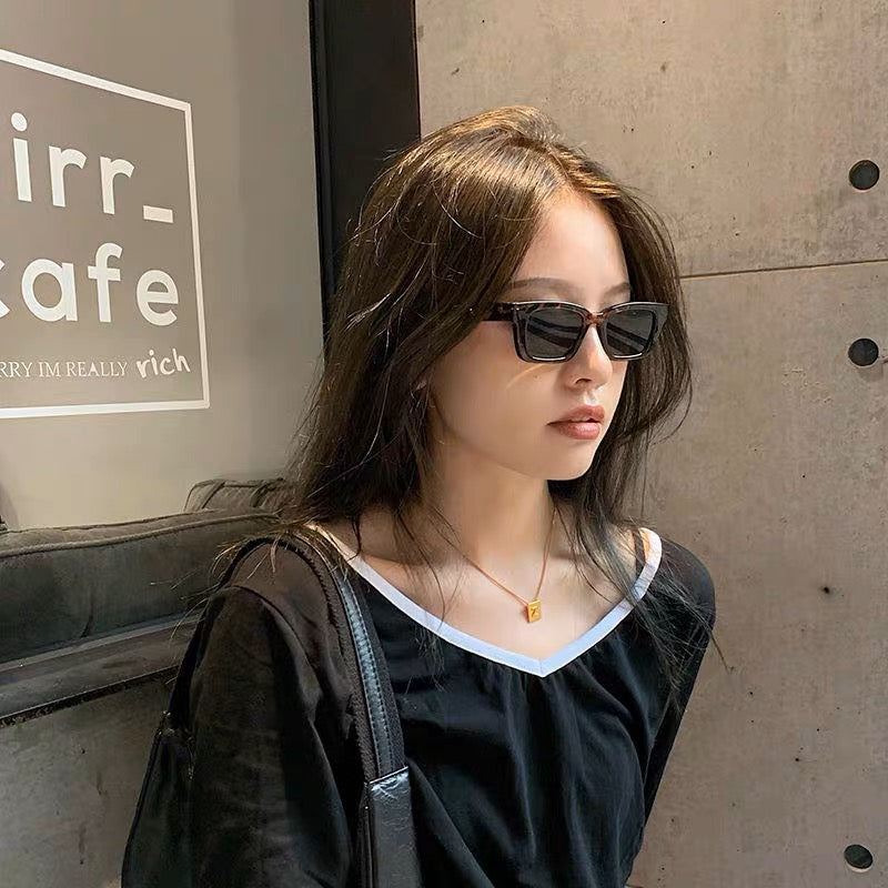 Amber Square Sunglasses
