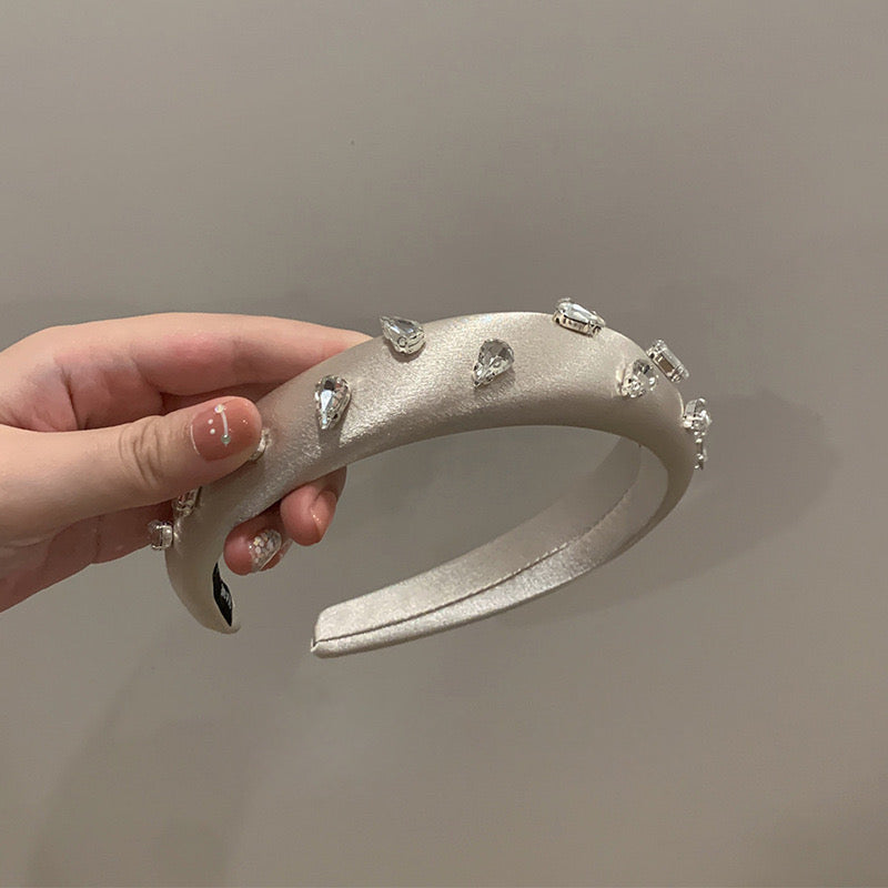 银色绝美钻石发箍Diamond Headband