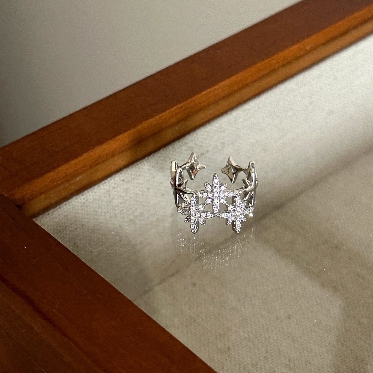 Silver Pentagram Ring