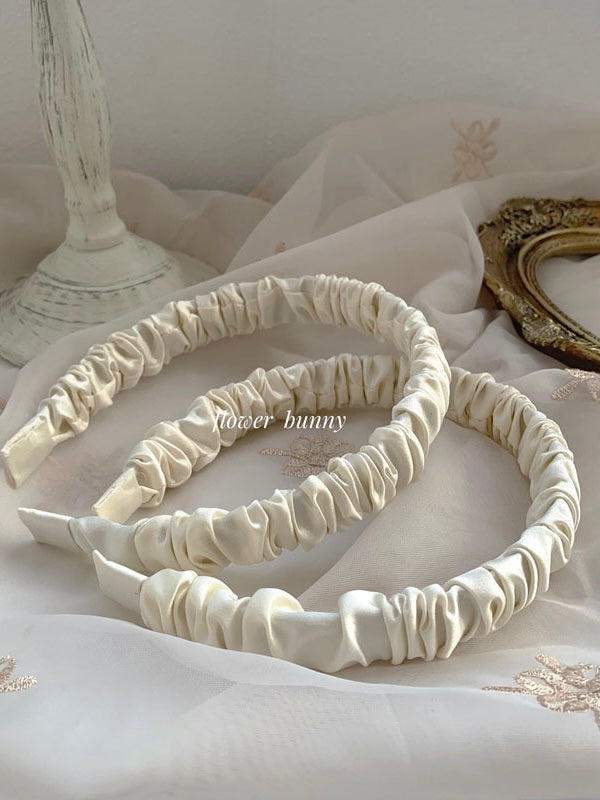 Pleated Velvet Headband