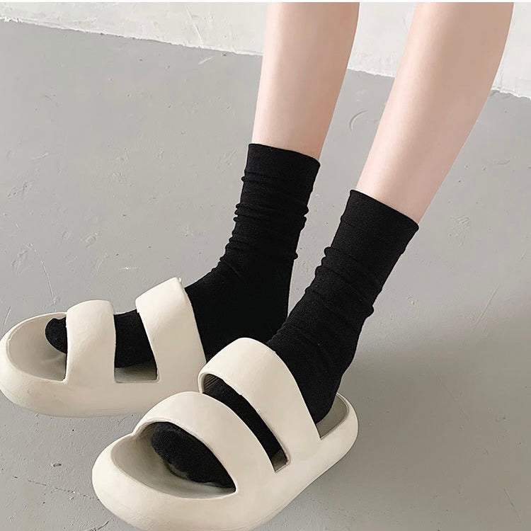 必备纯色袜子Essential Socks(buy2get1free)