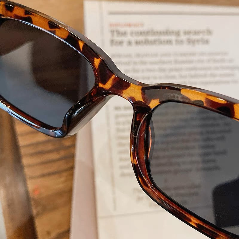 Amber Square Sunglasses