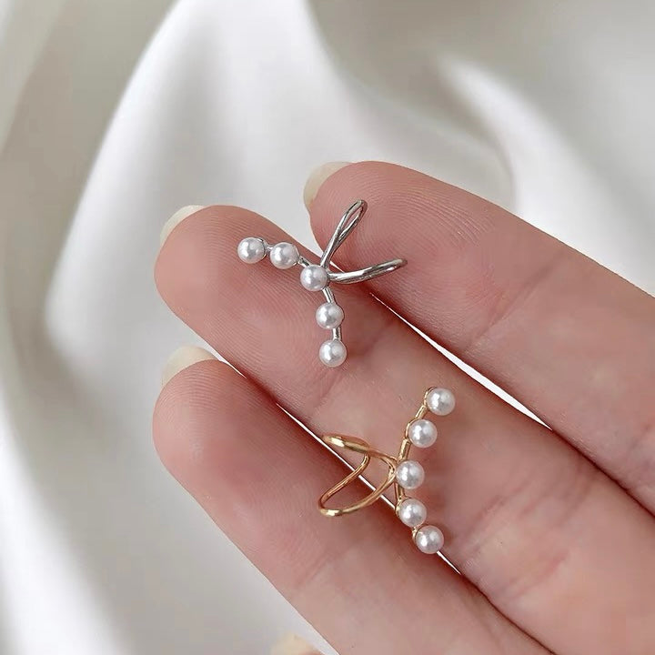 1 Piece Pearl Ear Cuff