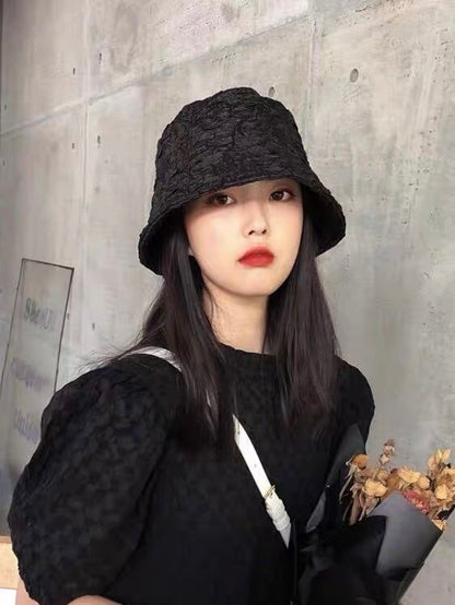 Crinkled Bucket Hat