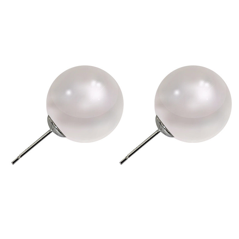 多尺寸珍珠耳钉Pearl Stud Earrings