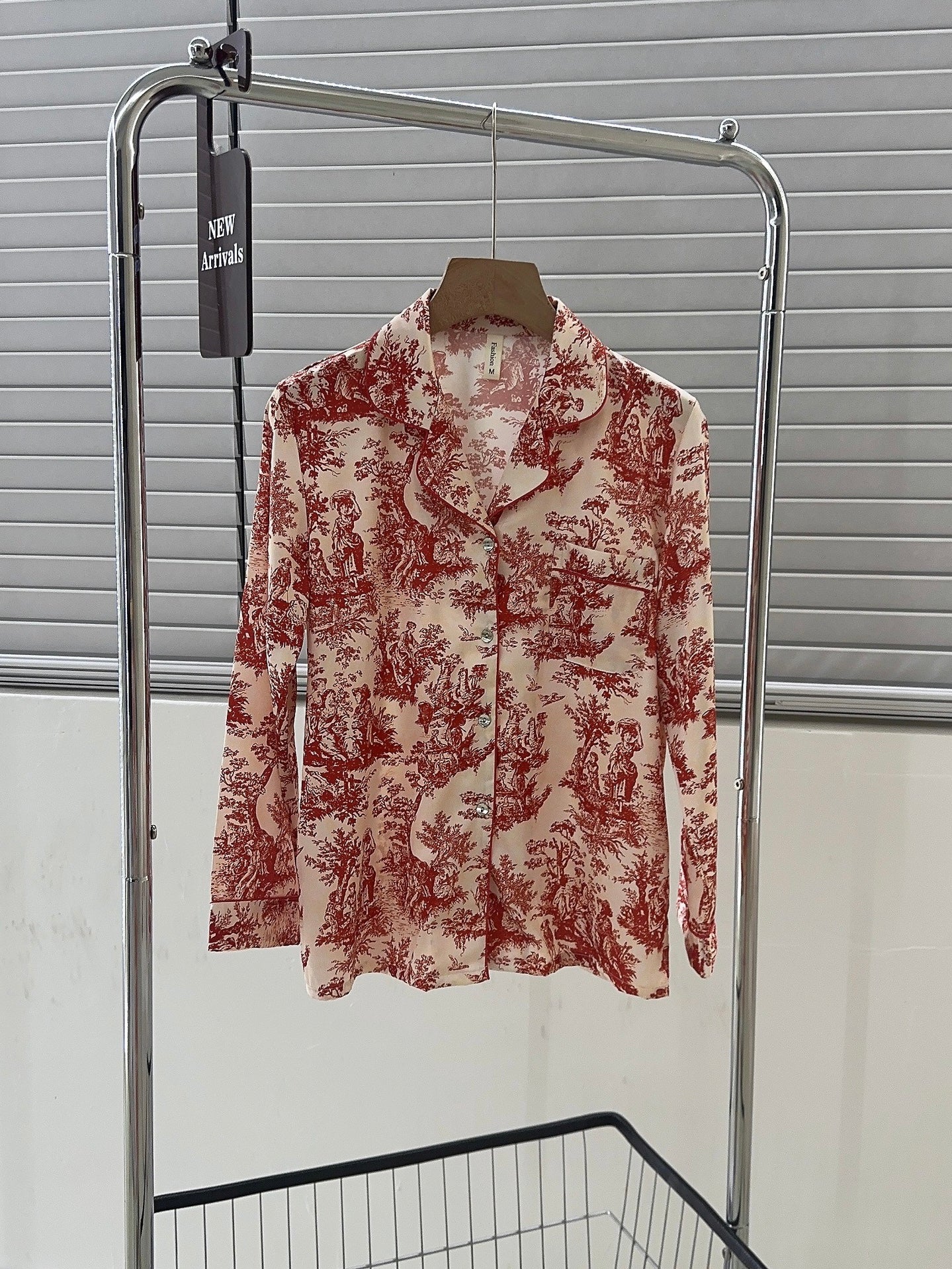 【富家千金】新年红睡衣套装Lucky Red Embroidery Pyjama