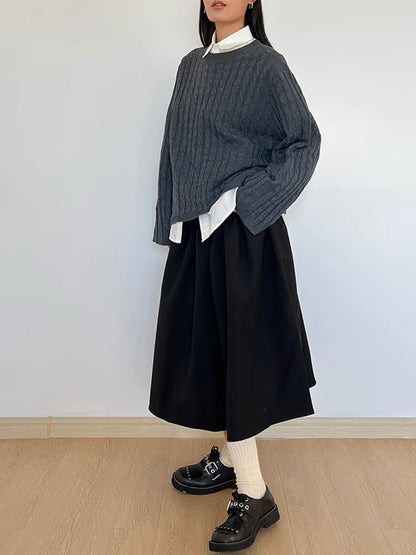 30%OFF_山本暗黑蓬蓬裙Salline Pleated Skirt