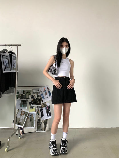 20%OFF_百搭度假工字背心"Vacation" Sleeveless Top