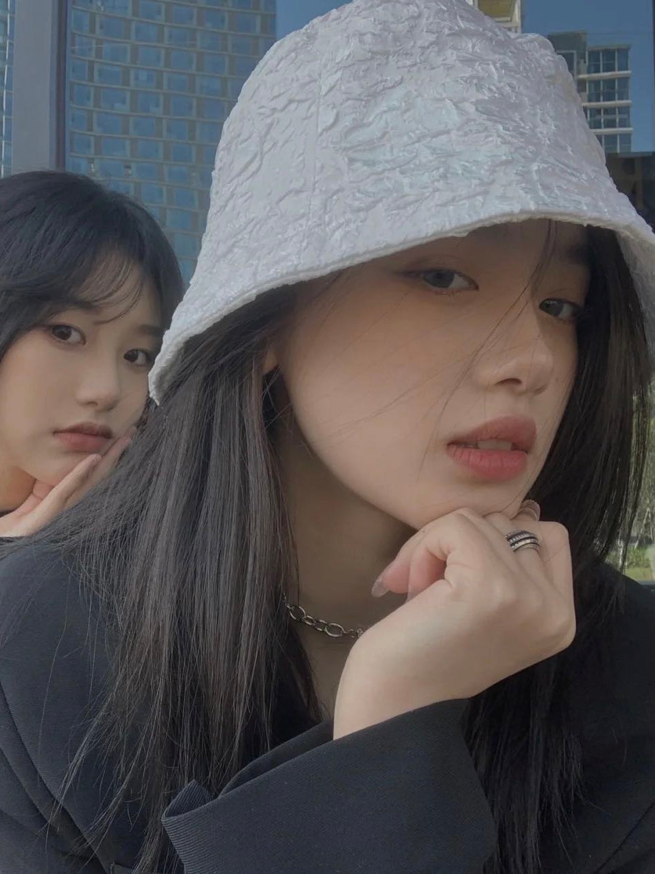 Crinkled Bucket Hat