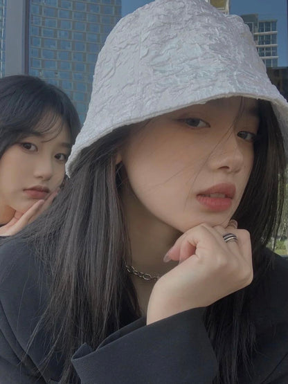 Crinkled Bucket Hat