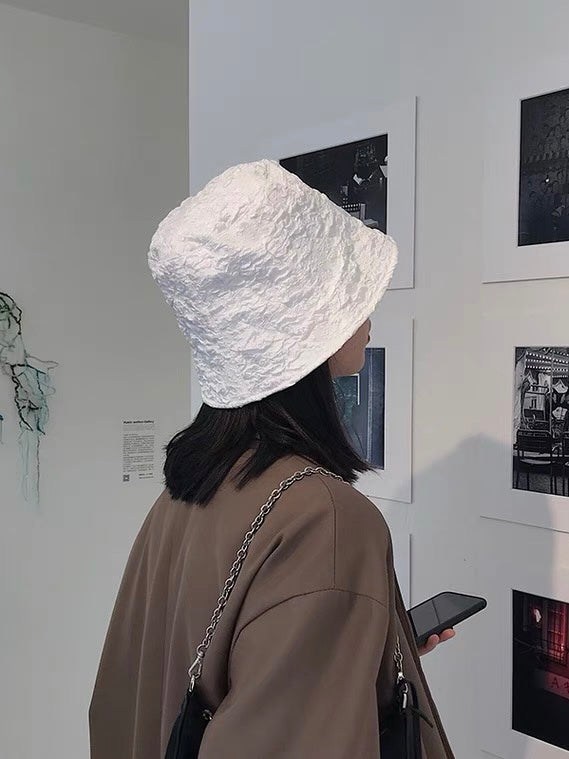 Crinkled Bucket Hat