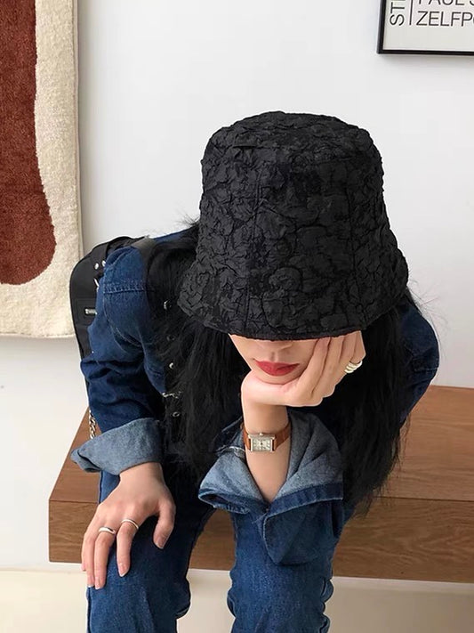 Crinkled Bucket Hat
