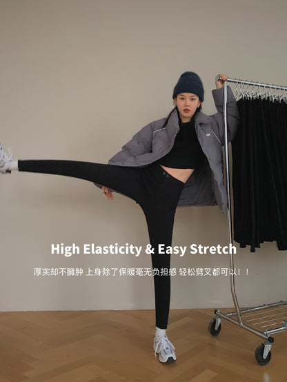 超实穿小黑裤Black Lined Leggings