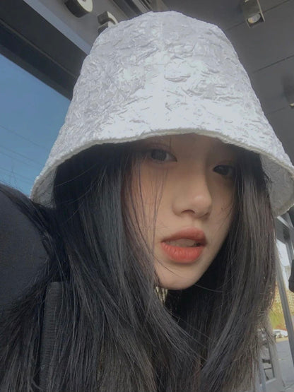 Crinkled Bucket Hat