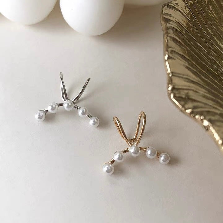 1 Piece Pearl Ear Cuff