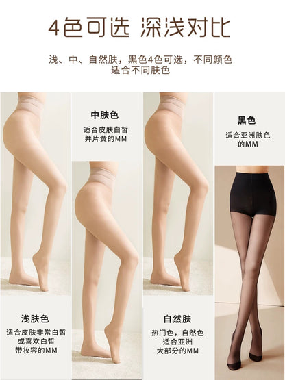 加厚黑丝光腿神器Black Fleece Stocking