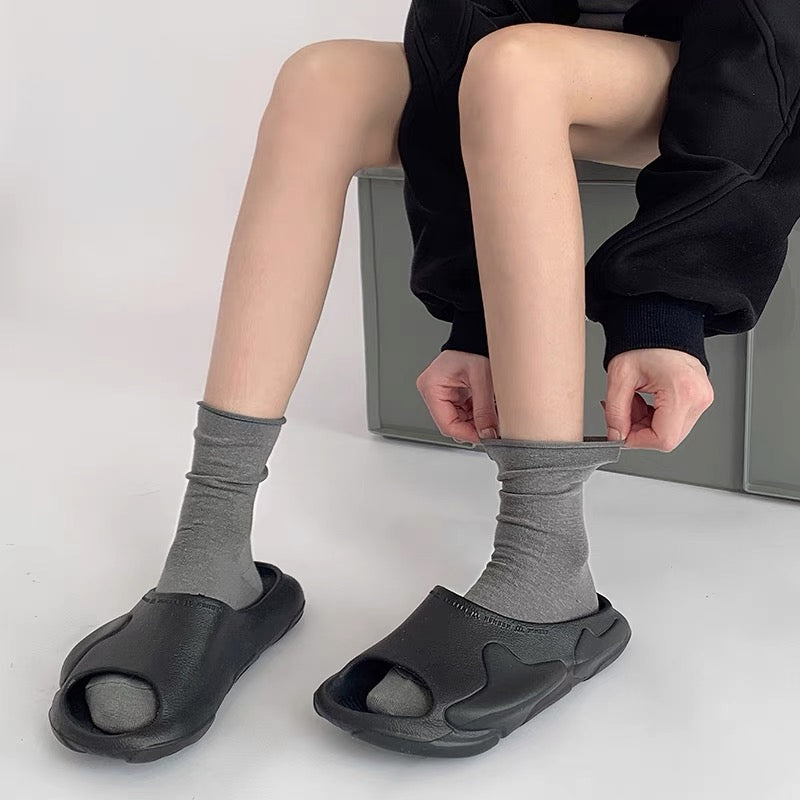 必备纯色袜子Essential Socks（buy2get1free）