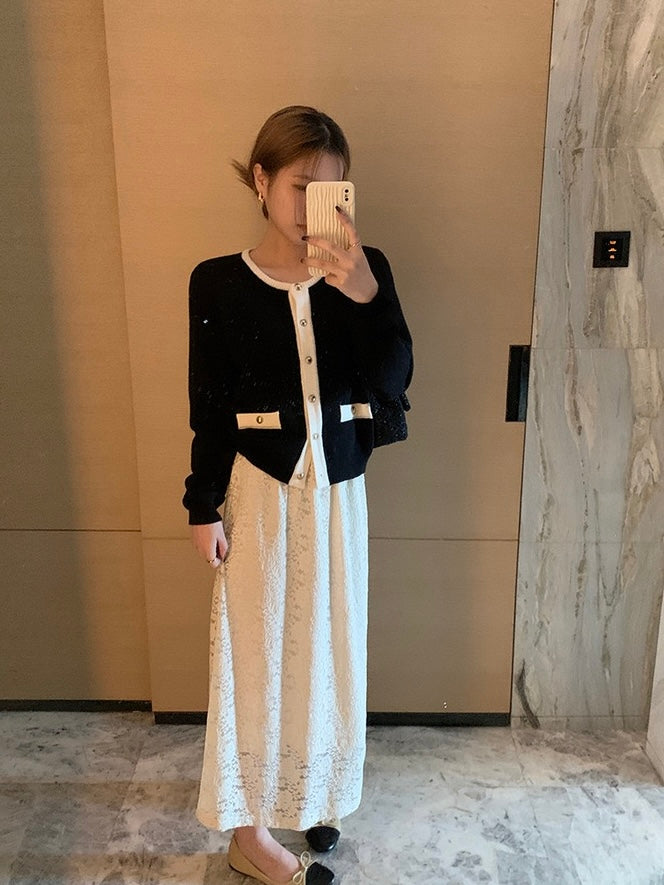 20%OFF_miu系小香大小姐开衫Little Fragrance Knitted Cardigan