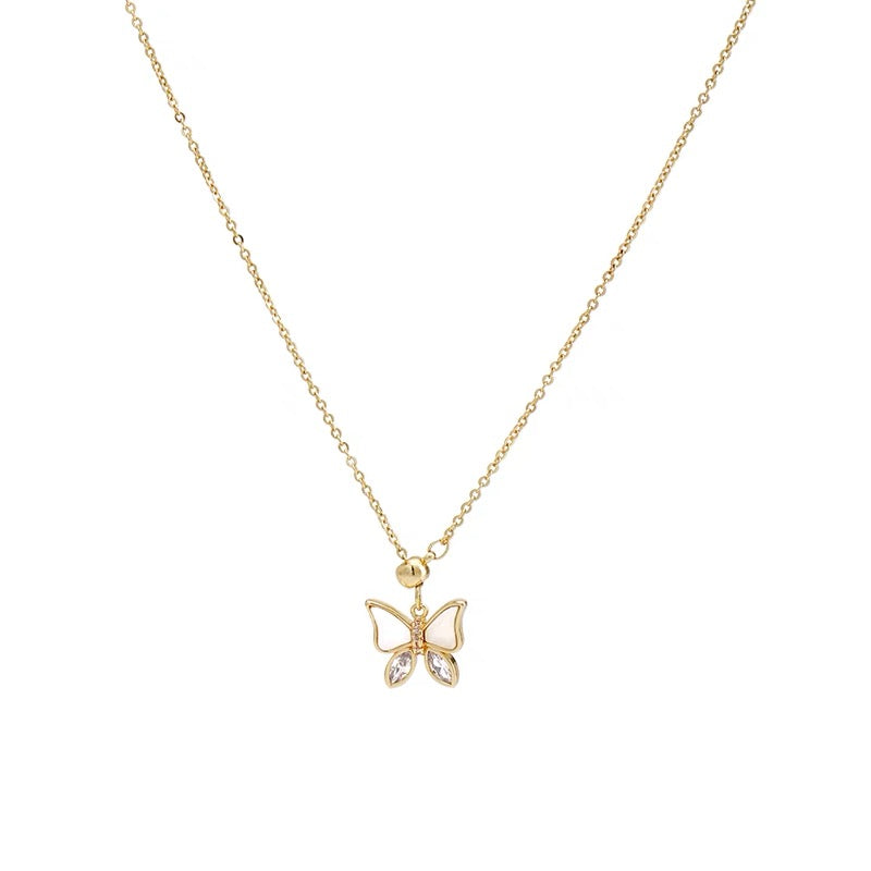 Gold Butterfly Necklace