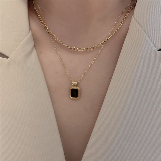 Gemstone Gold Plated Necklace