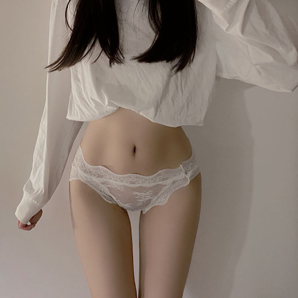 蕾丝花边内裤Lace Cheeky Knicker