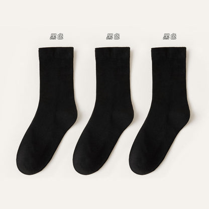 必备纯色袜子Essential Socks（buy2get1free）