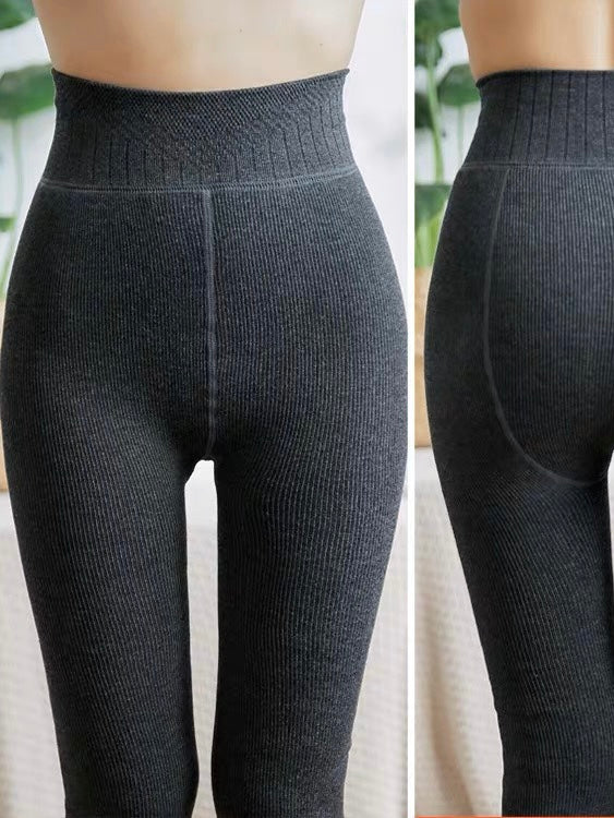 20%OFF_黑灰两色加厚打底裤Textured Fleece Leggings