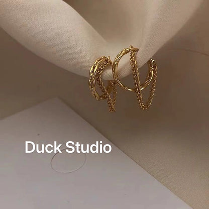 Gold Plated Ear Cuff Set