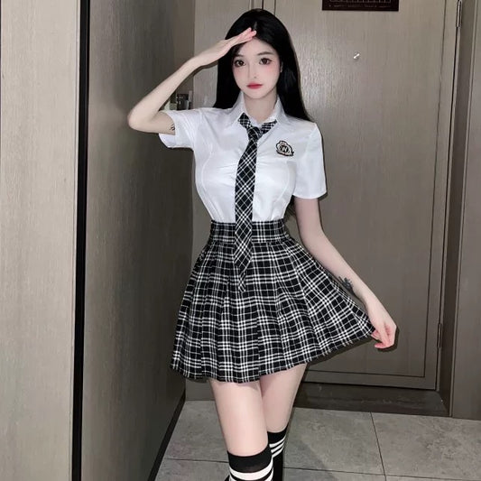 纯爱百褶裙JK制度套装JK Cosplay Costume