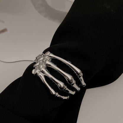 Silver Skeleton Bracelet