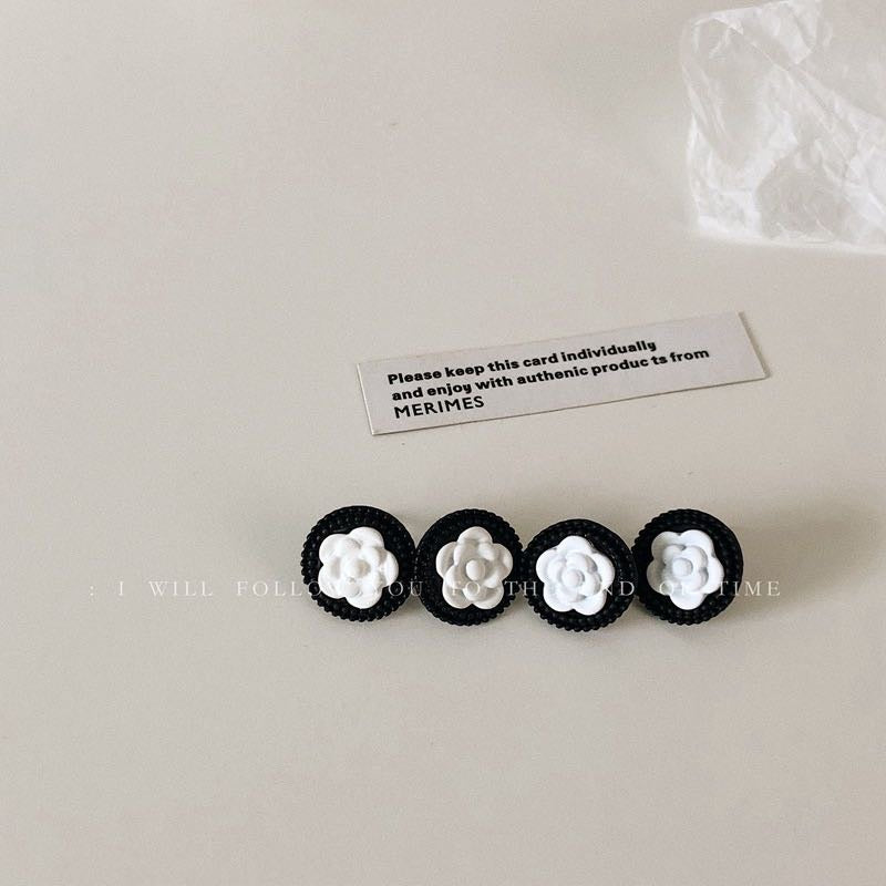 Silver Plated Floral Stud Earrings