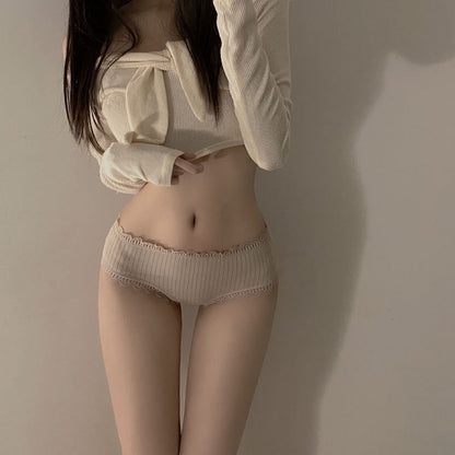 蝴蝶结小心机内裤Hipster Knicker