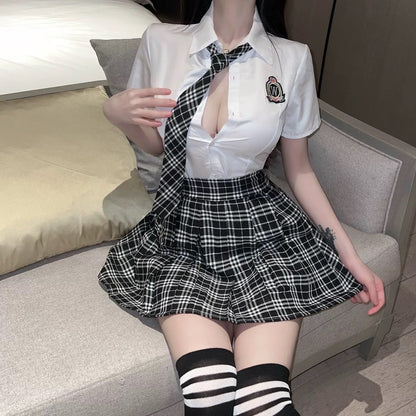 纯爱百褶裙JK制度套装JK Cosplay Costume