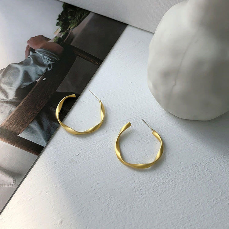 Gold Hoop Earrings