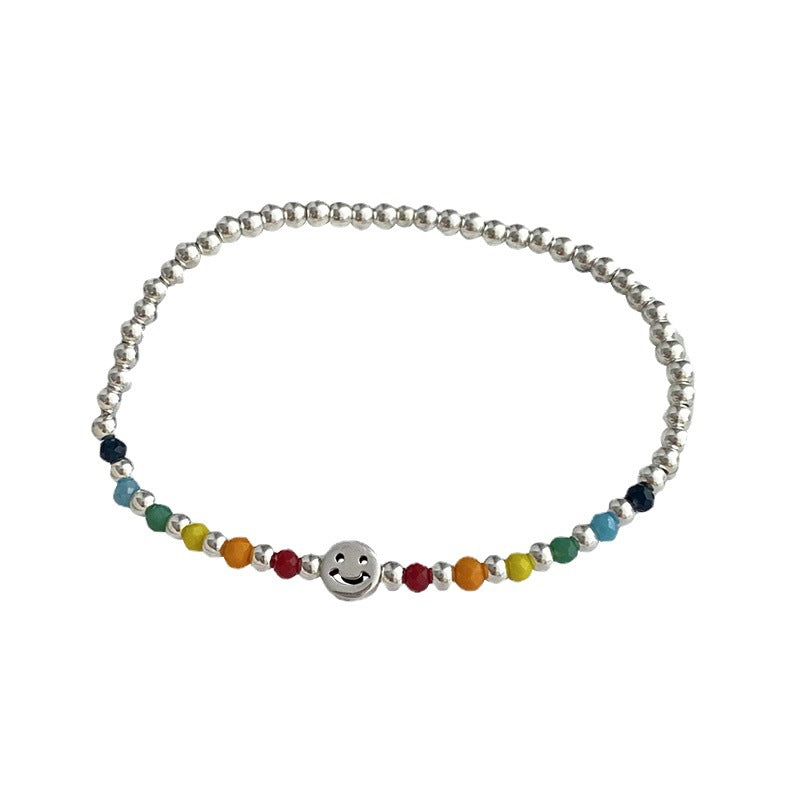 Smile Face Rainbow Bracelet