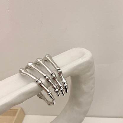 Silver Skeleton Bracelet