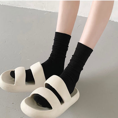 必备纯色袜子Essential Socks（buy2get1free）