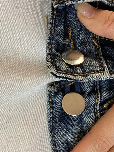 腰围改小扣Jean Button Replacement