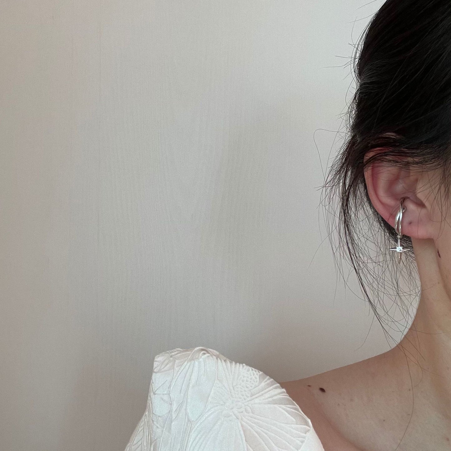 闪耀之星耳夹Diamond Star Ear Cuff