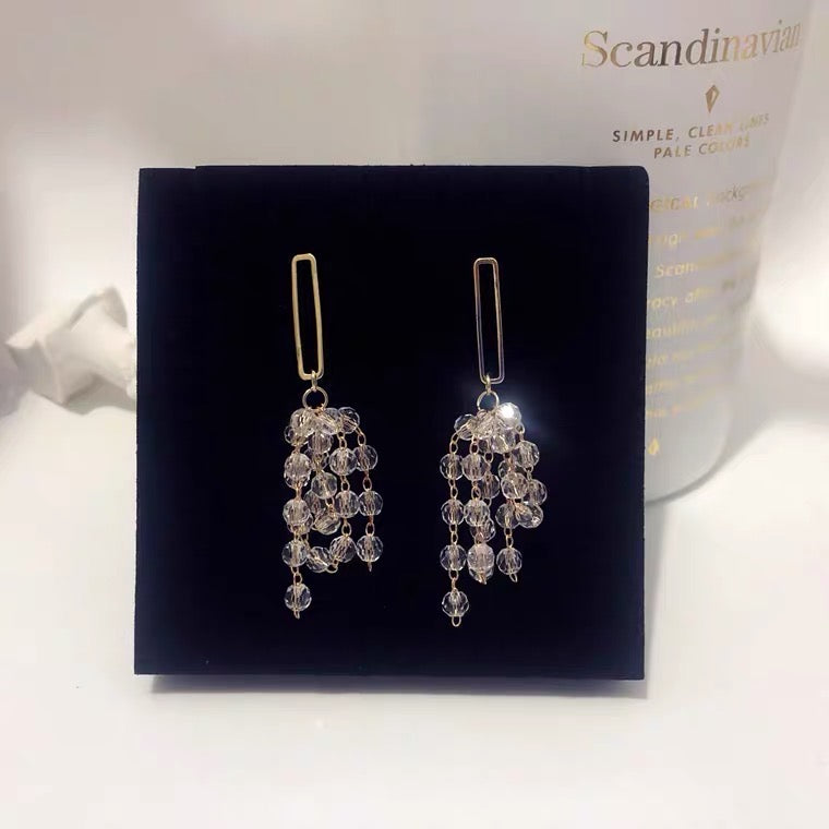 Crystal Drop Earrings