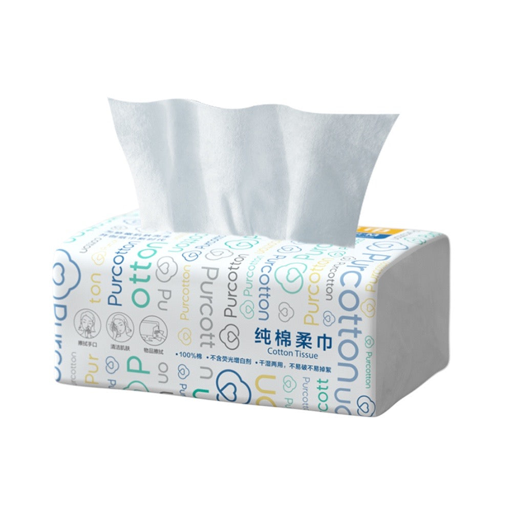 全棉时代洗脸巾Facial Cleaning Cotton Paper