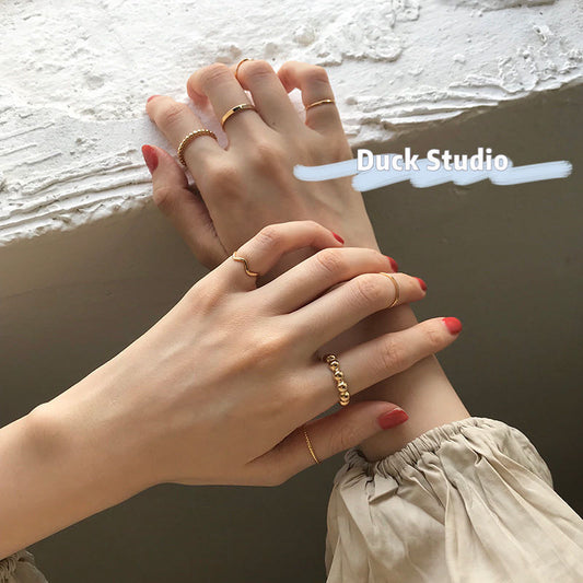 Gold-Plated Ring Sets